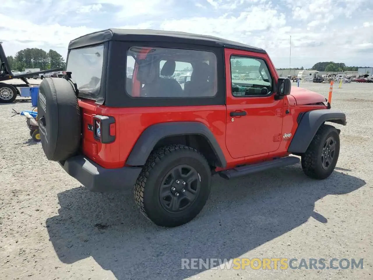 3 Photograph of a damaged car 1C4GJXAG1KW662461 JEEP WRANGLER 2019