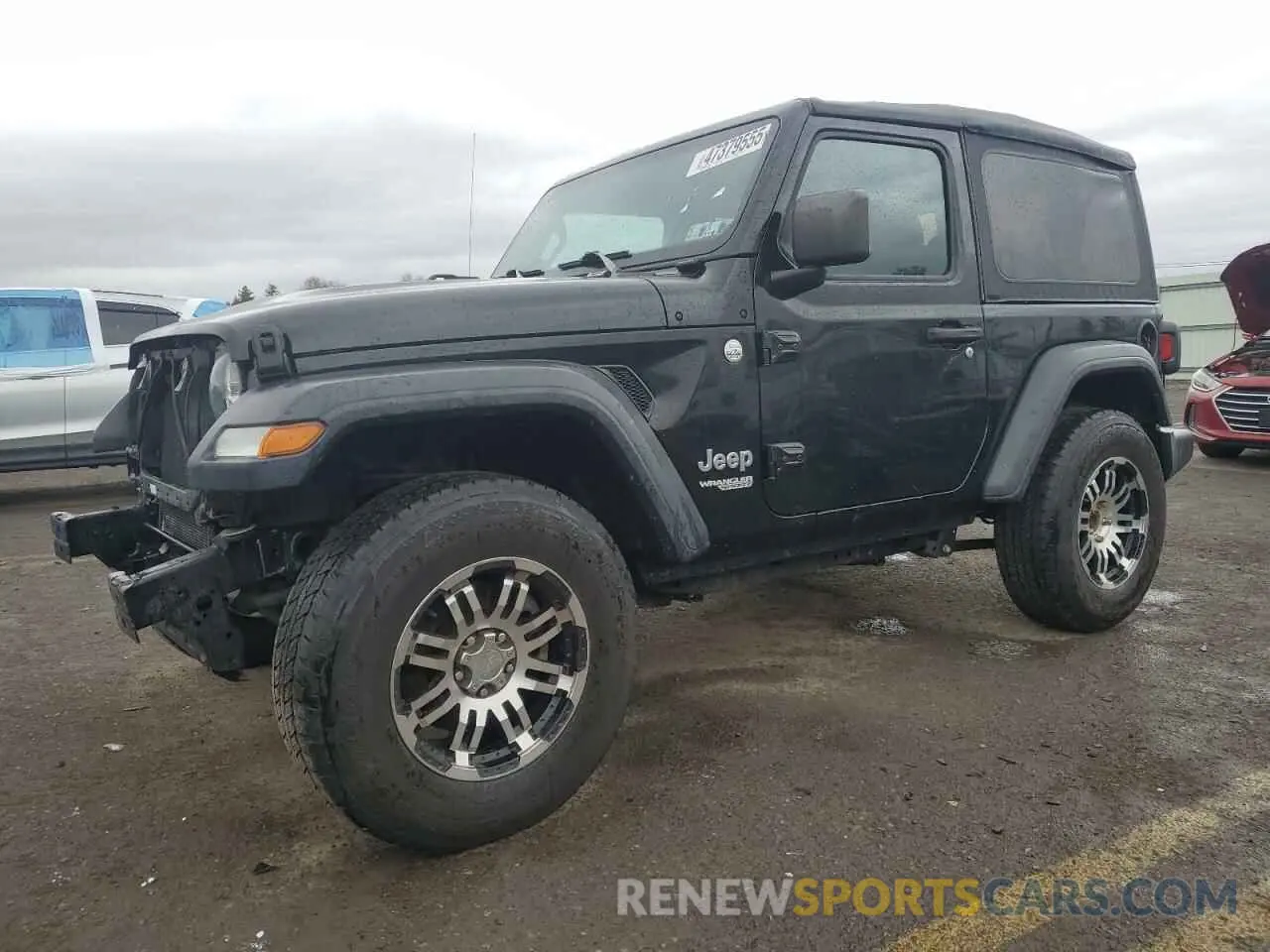 1 Photograph of a damaged car 1C4GJXAG2KW509832 JEEP WRANGLER 2019