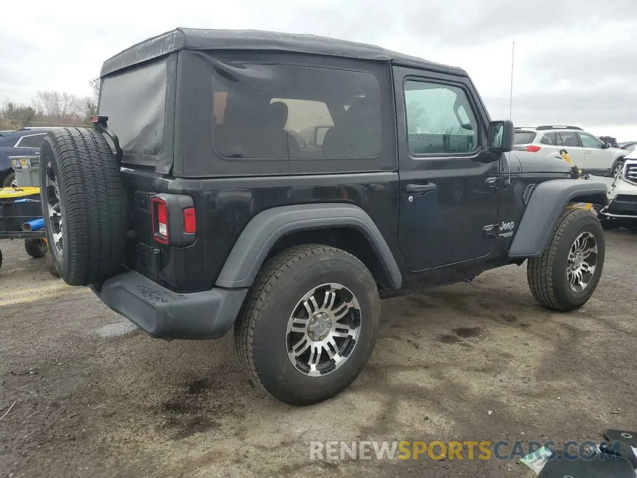 3 Photograph of a damaged car 1C4GJXAG2KW509832 JEEP WRANGLER 2019