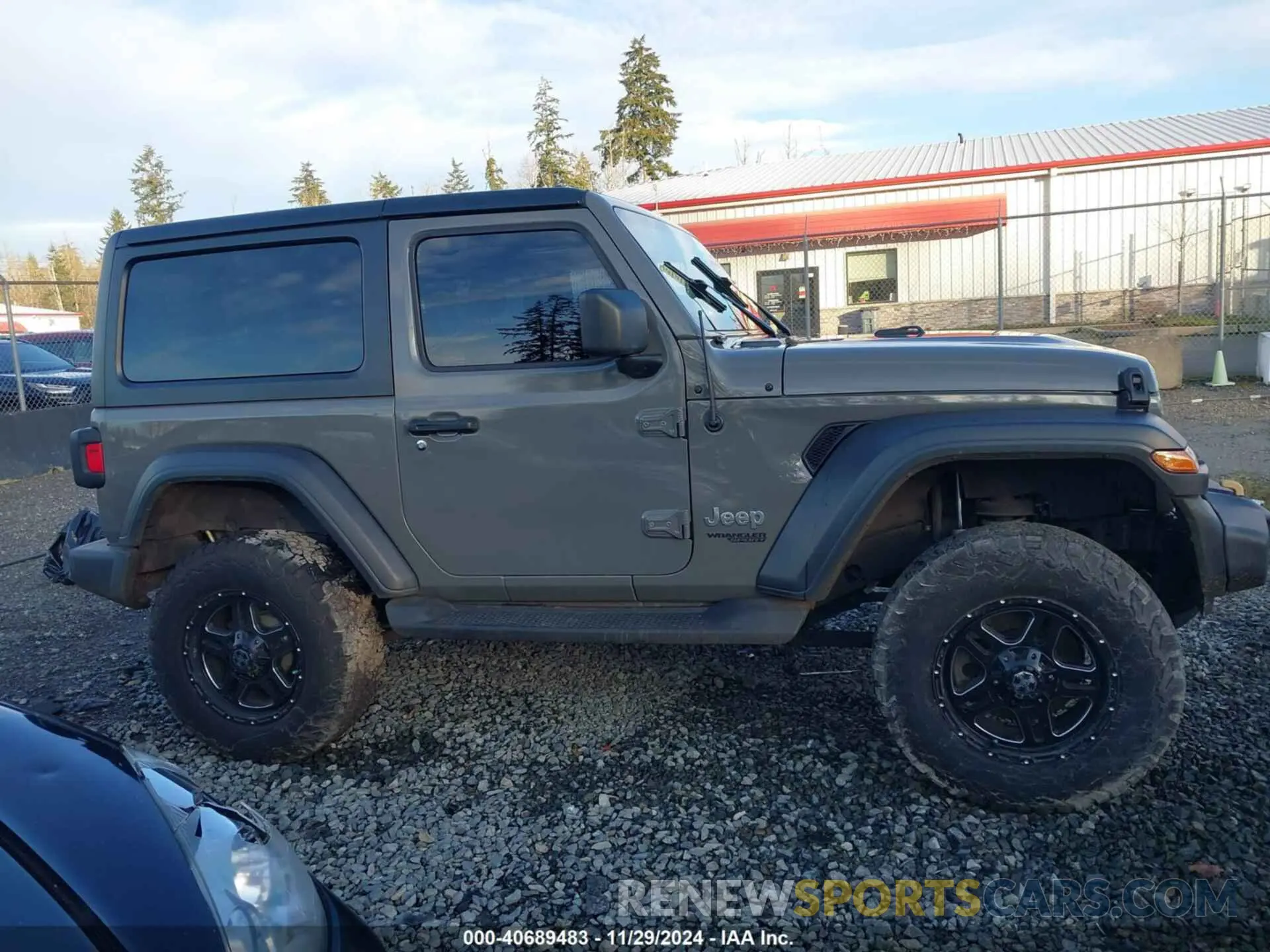 12 Photograph of a damaged car 1C4GJXAG3KW518815 JEEP WRANGLER 2019