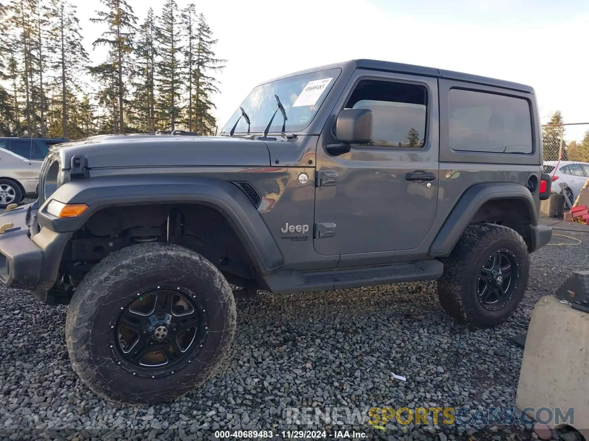 13 Photograph of a damaged car 1C4GJXAG3KW518815 JEEP WRANGLER 2019