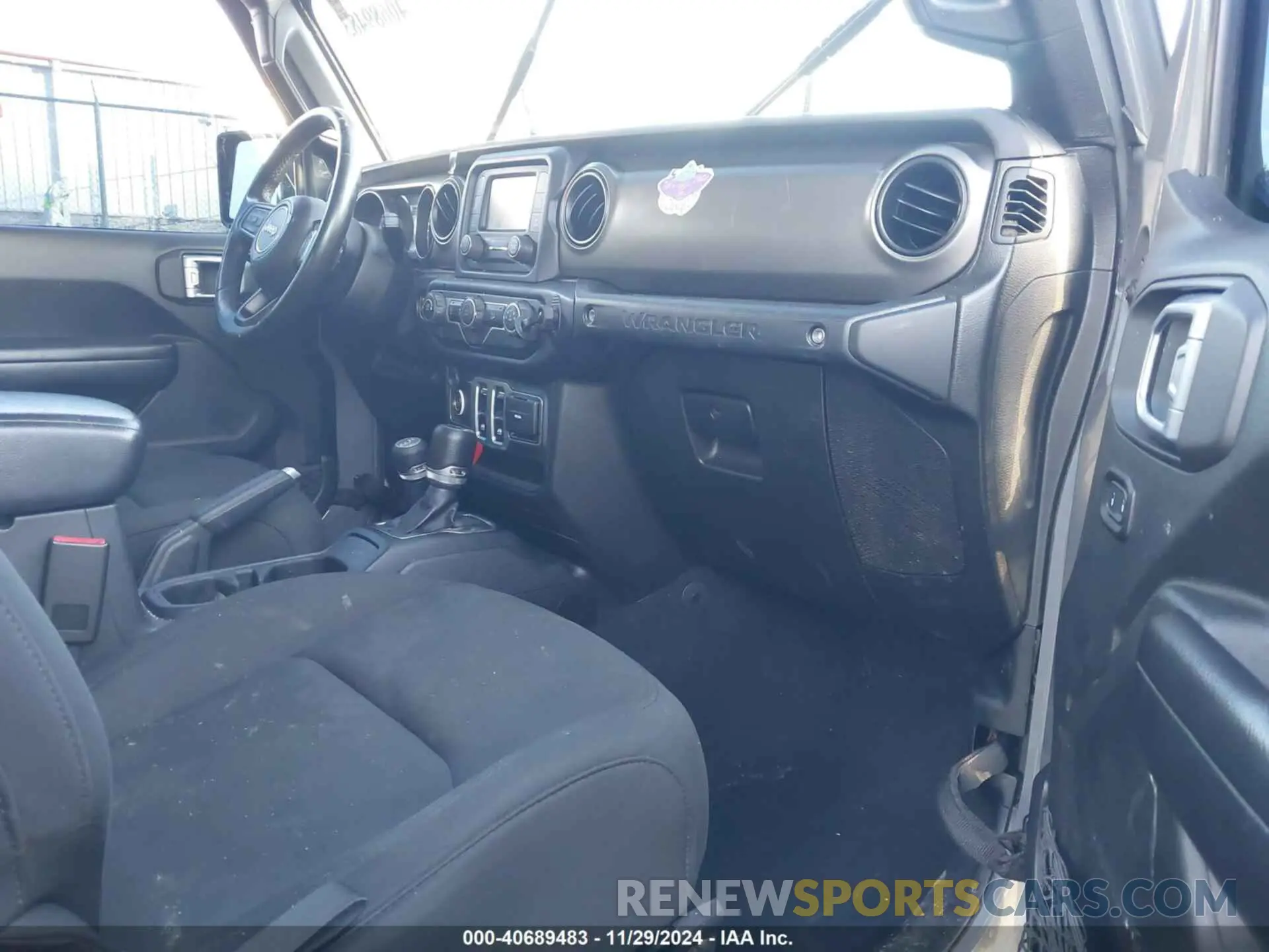 5 Photograph of a damaged car 1C4GJXAG3KW518815 JEEP WRANGLER 2019