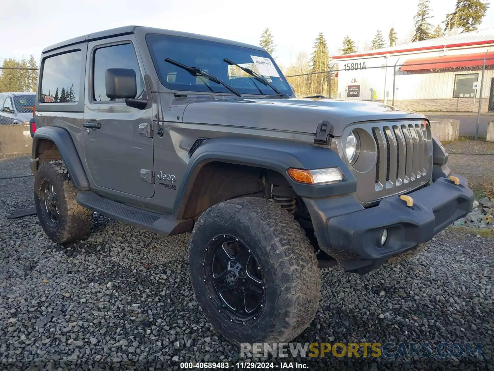 6 Photograph of a damaged car 1C4GJXAG3KW518815 JEEP WRANGLER 2019