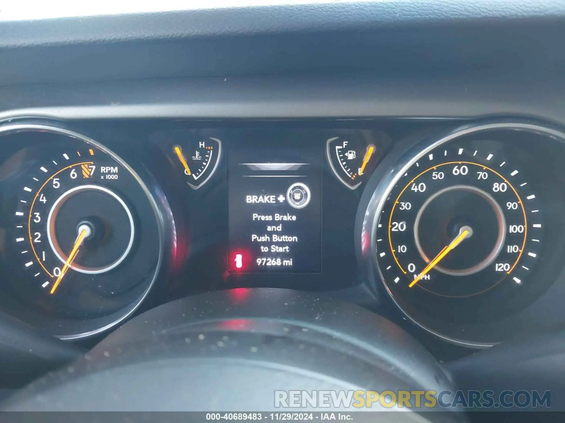 7 Photograph of a damaged car 1C4GJXAG3KW518815 JEEP WRANGLER 2019