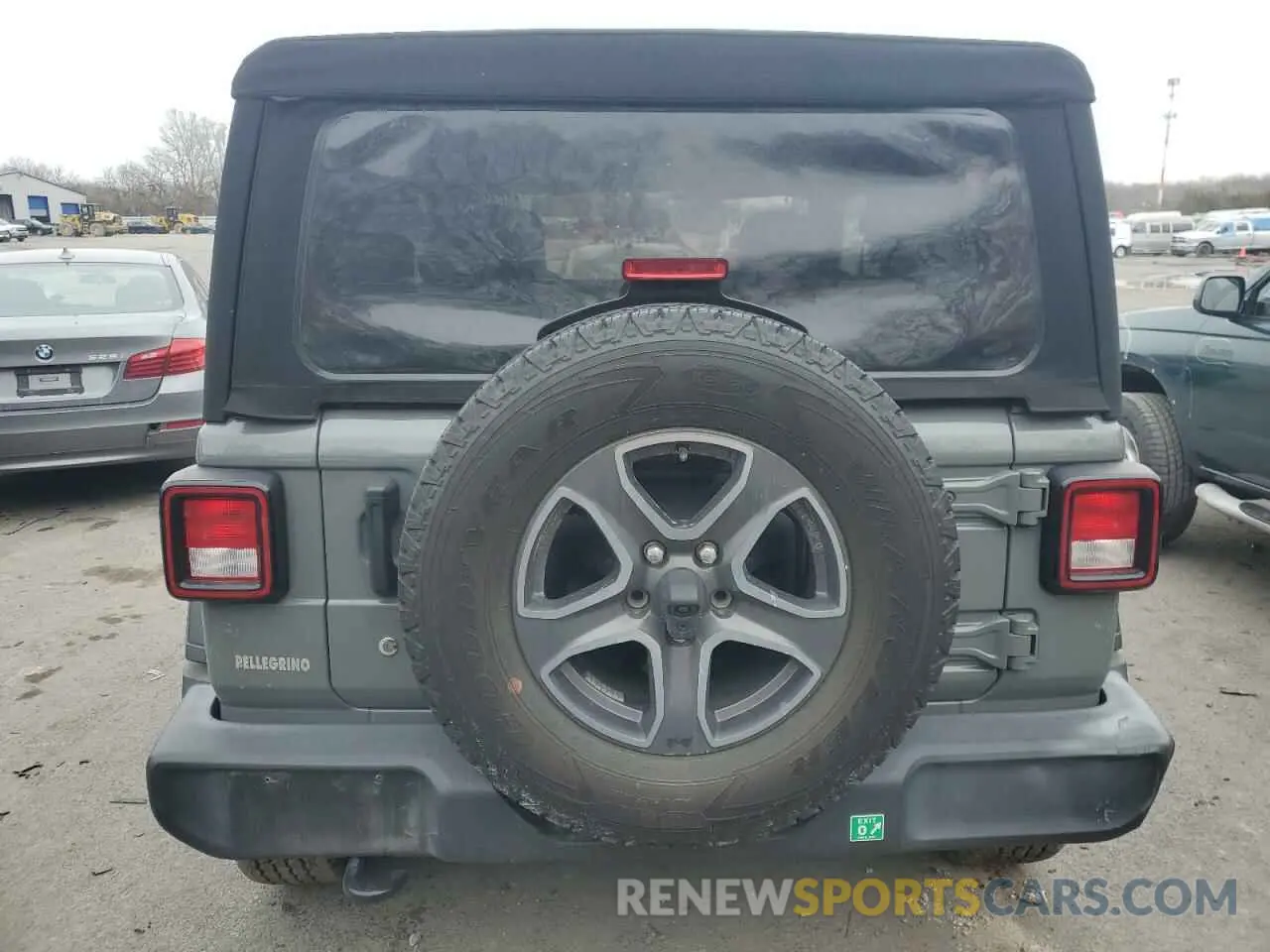 6 Photograph of a damaged car 1C4GJXAG3KW571630 JEEP WRANGLER 2019