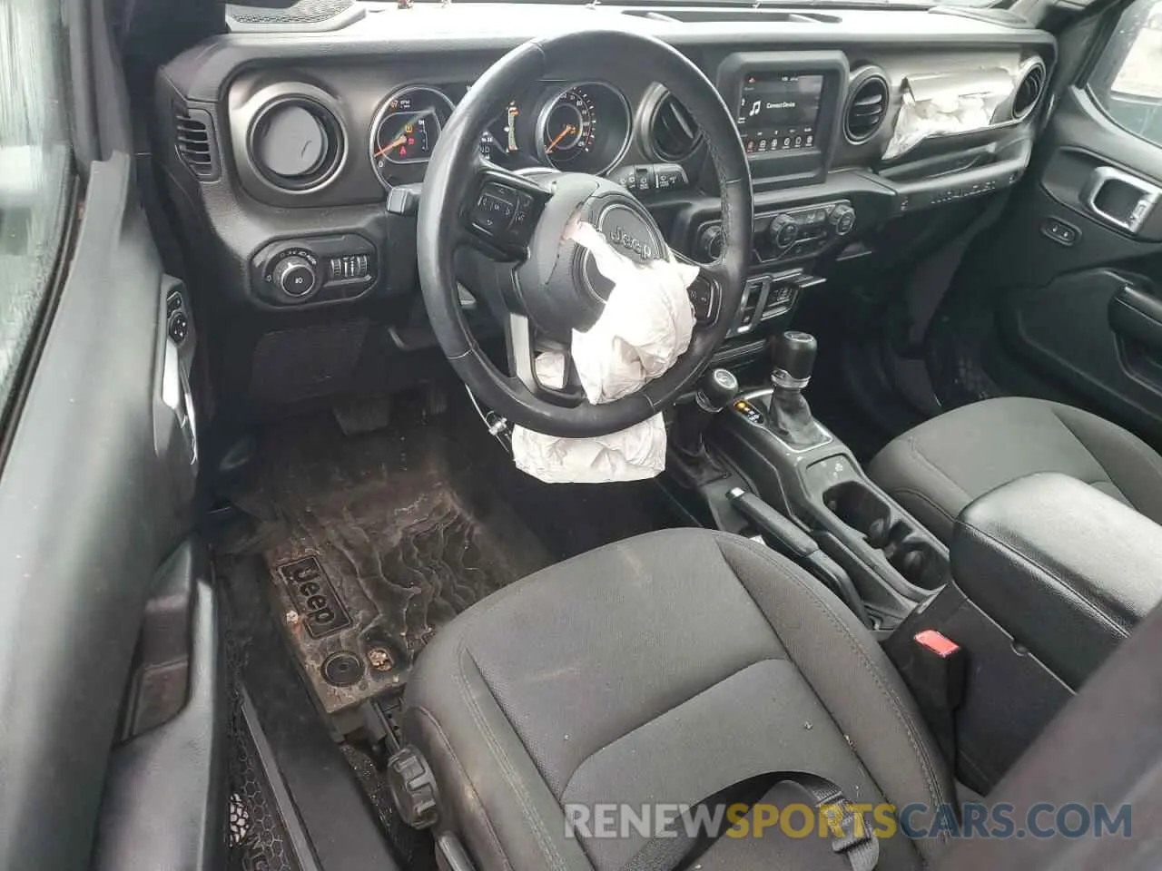 8 Photograph of a damaged car 1C4GJXAG3KW571630 JEEP WRANGLER 2019