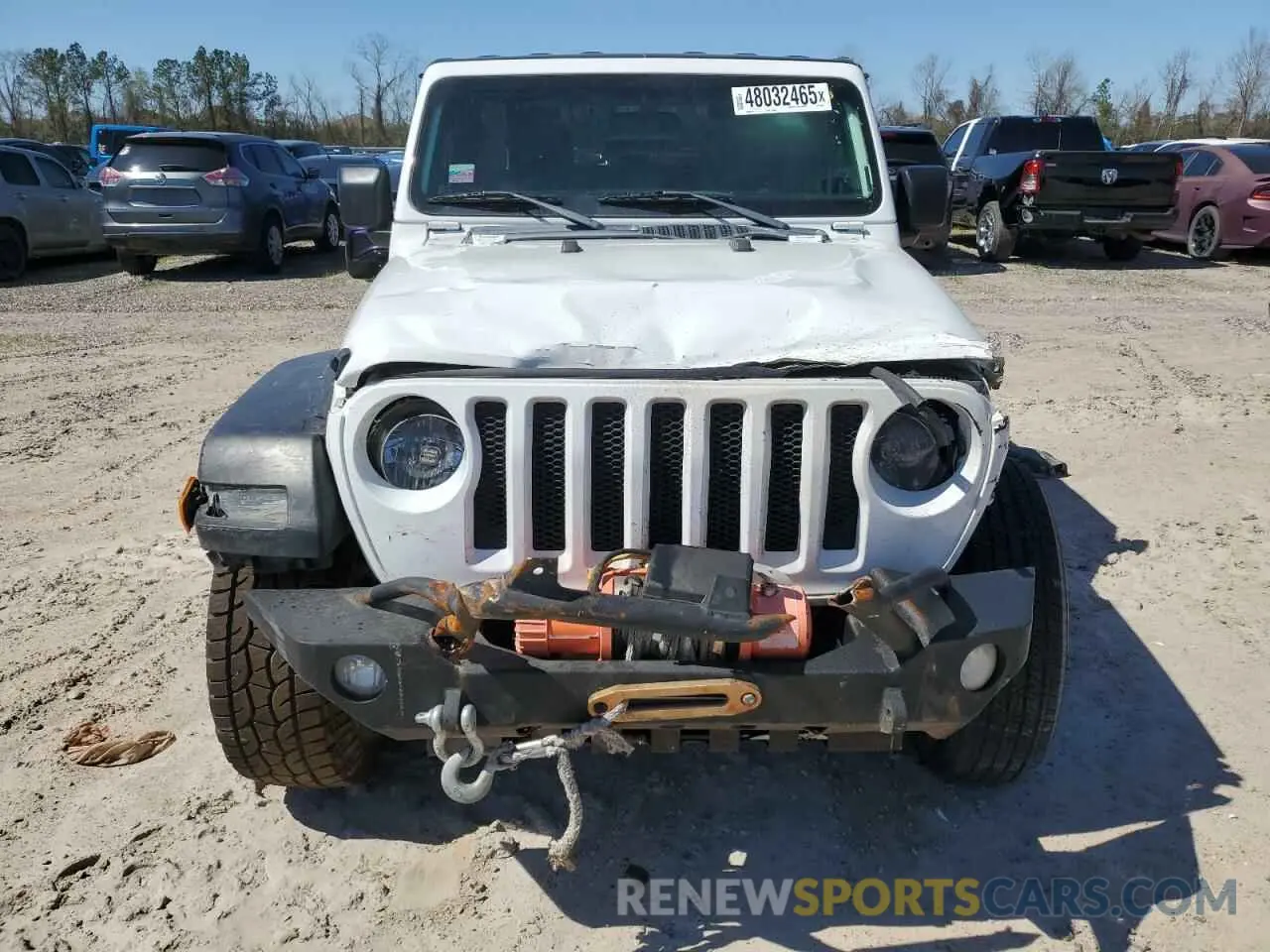 5 Photograph of a damaged car 1C4GJXAG4KW558031 JEEP WRANGLER 2019