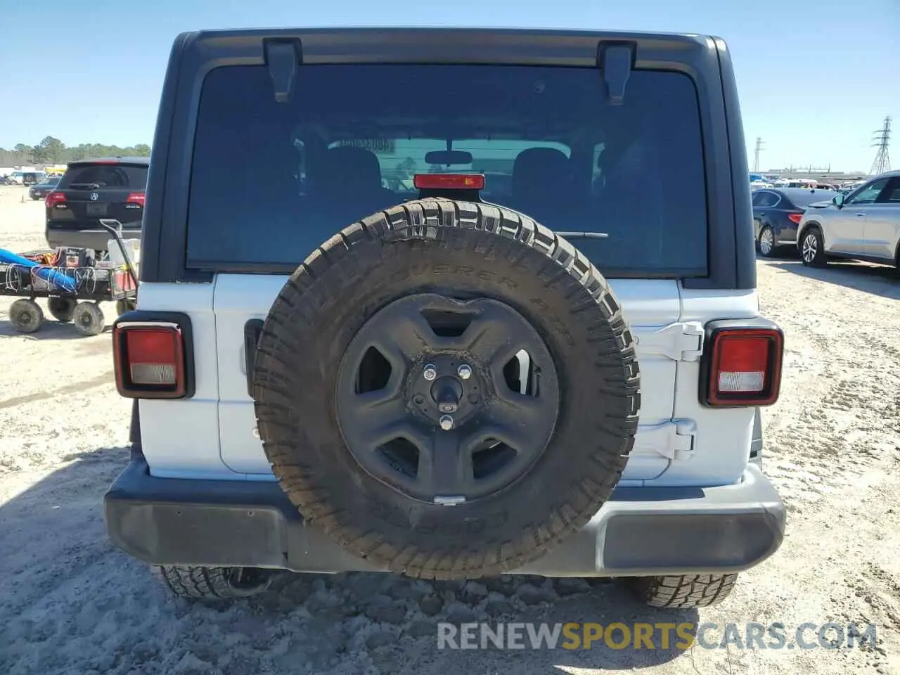 6 Photograph of a damaged car 1C4GJXAG4KW558031 JEEP WRANGLER 2019