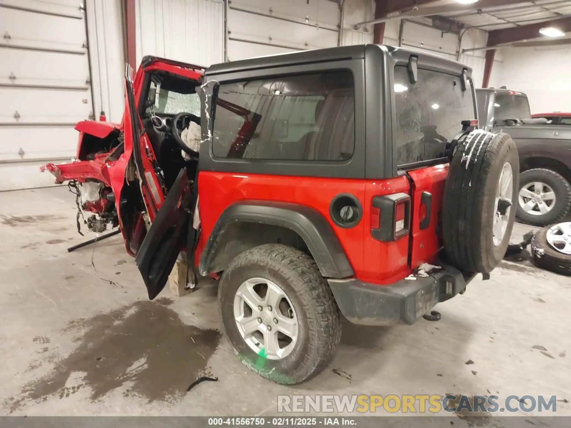 3 Photograph of a damaged car 1C4GJXAG4KW646013 JEEP WRANGLER 2019