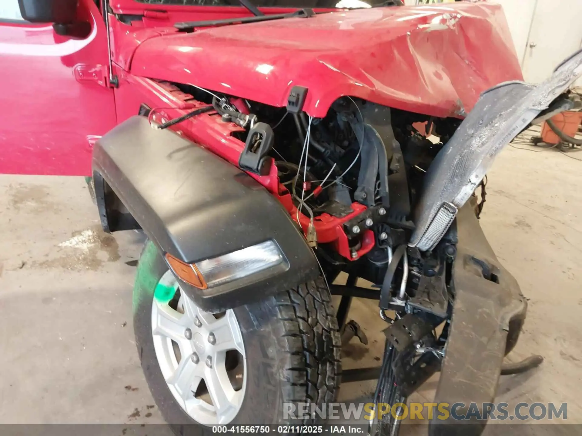 6 Photograph of a damaged car 1C4GJXAG4KW646013 JEEP WRANGLER 2019