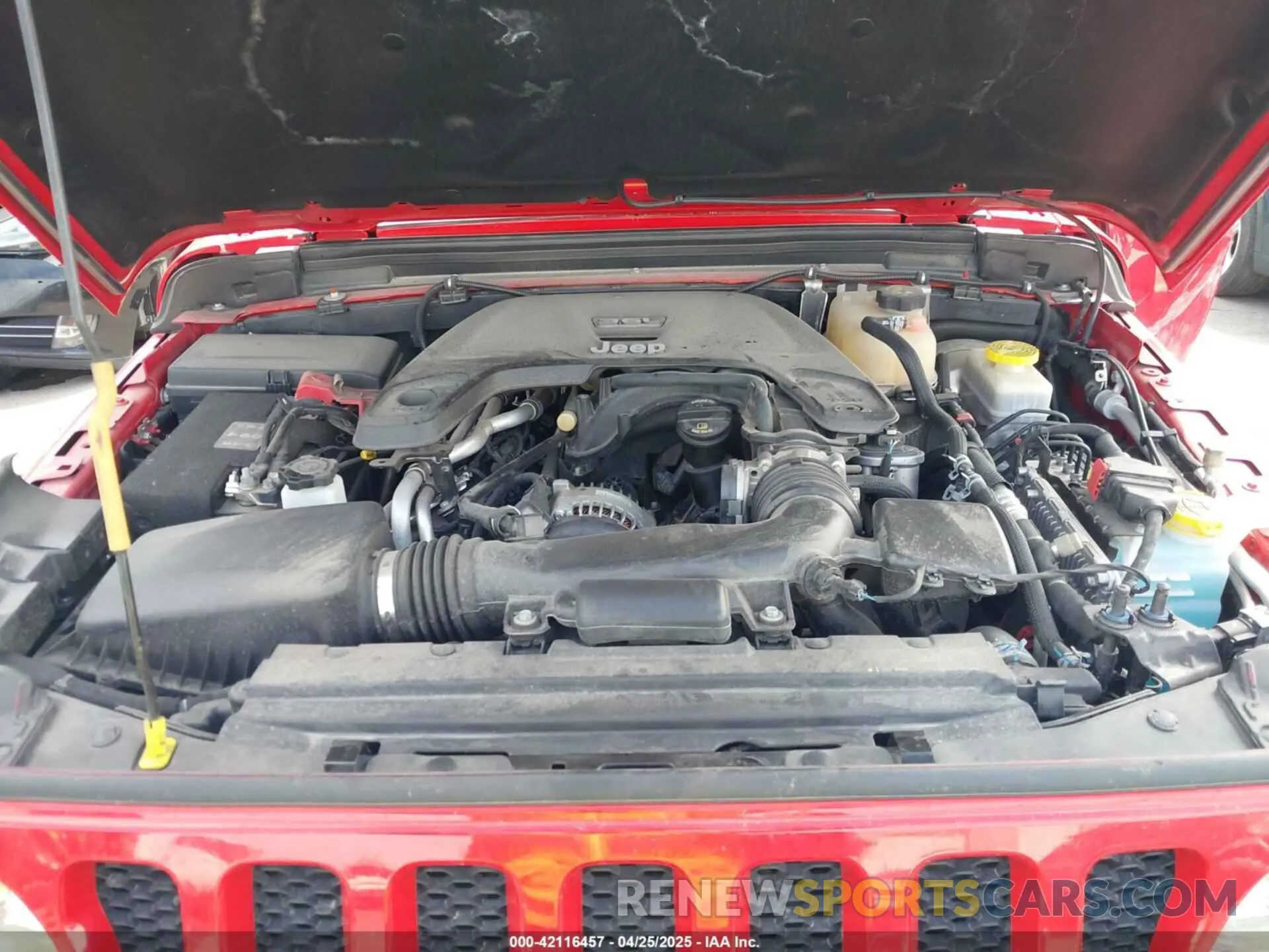 10 Photograph of a damaged car 1C4GJXAG4KW652569 JEEP WRANGLER 2019