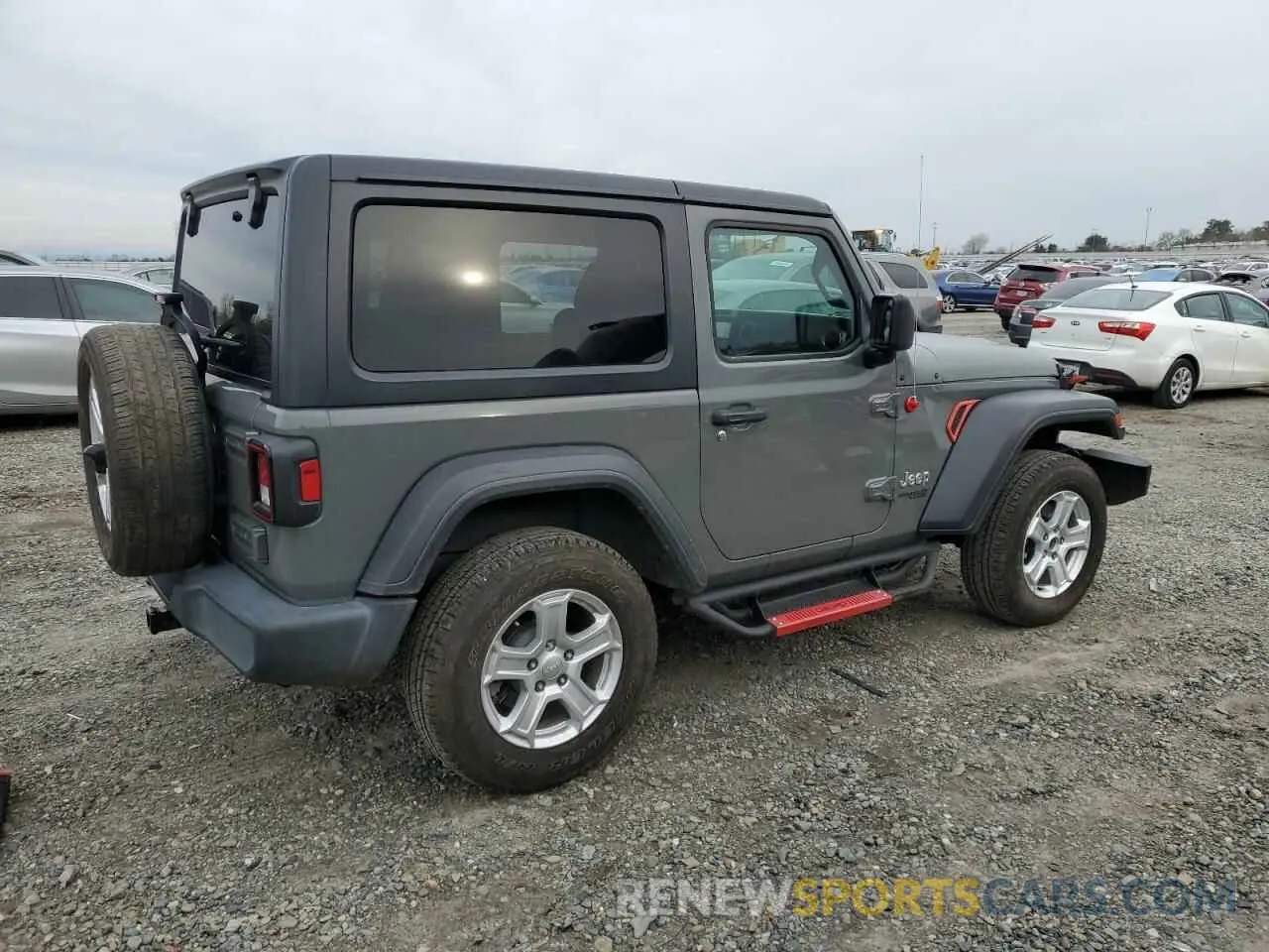 3 Photograph of a damaged car 1C4GJXAG6KW652525 JEEP WRANGLER 2019