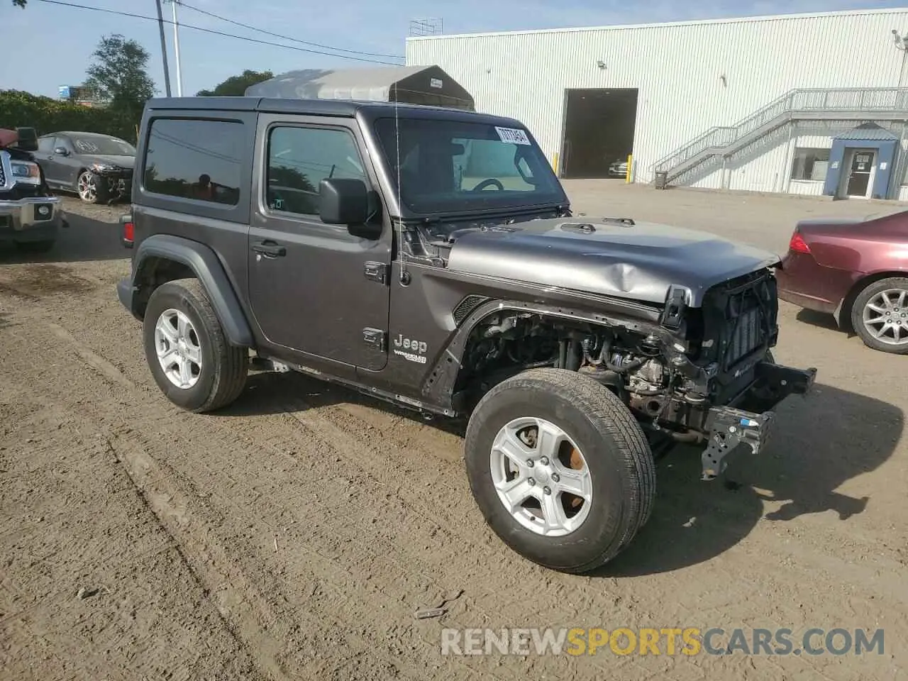 4 Photograph of a damaged car 1C4HJXAN0KW640759 JEEP WRANGLER 2019