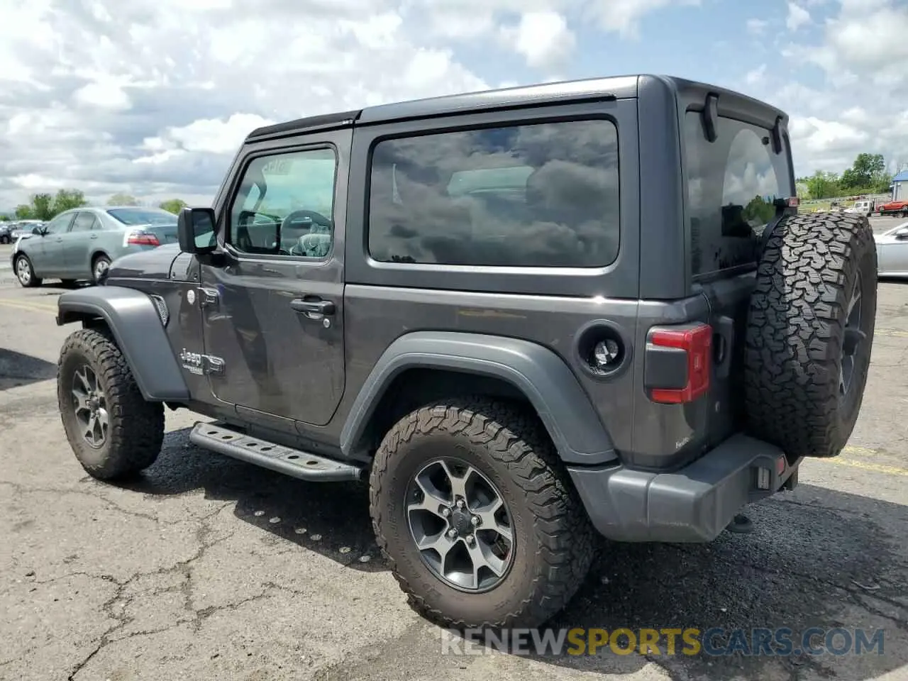 2 Photograph of a damaged car 1C4HJXAN2KW609433 JEEP WRANGLER 2019