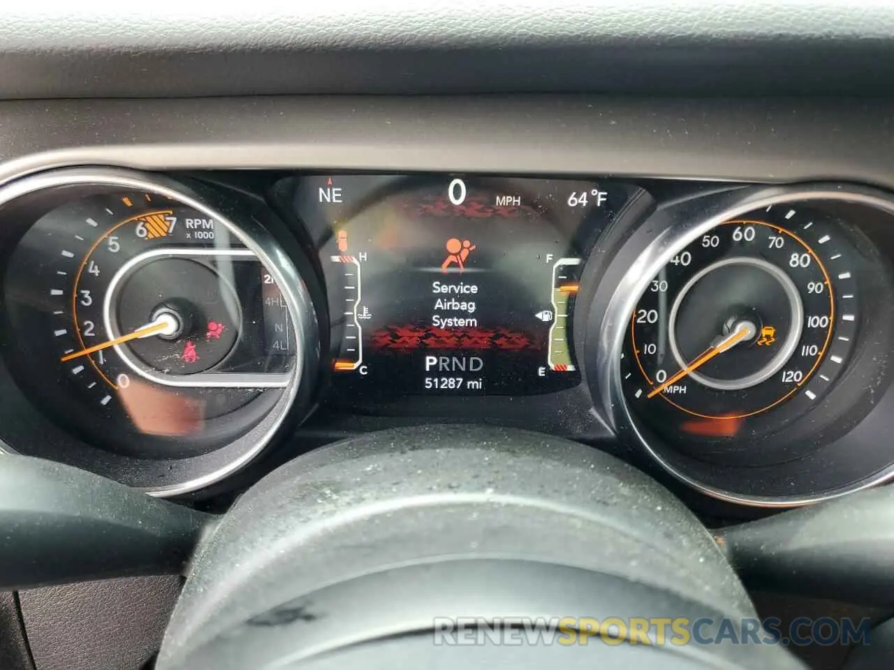 9 Photograph of a damaged car 1C4HJXAN2KW609433 JEEP WRANGLER 2019