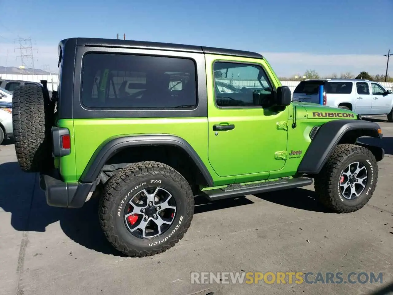 3 Photograph of a damaged car 1C4HJXCG8KW655699 JEEP WRANGLER 2019