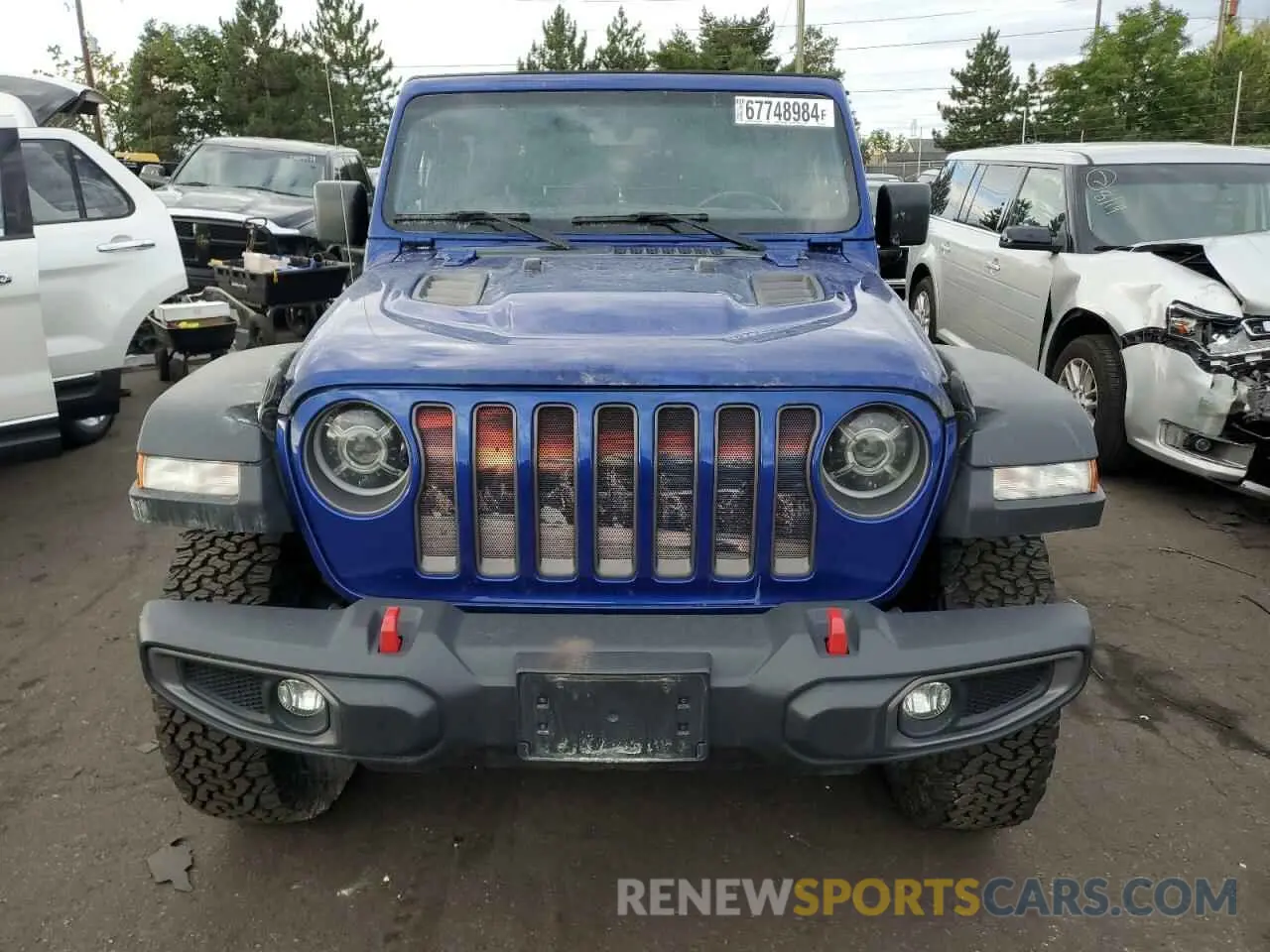 5 Photograph of a damaged car 1C4HJXCGXKW526427 JEEP WRANGLER 2019