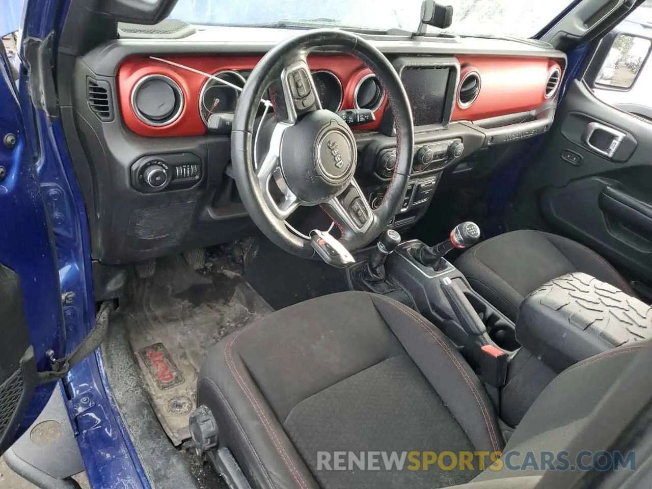 8 Photograph of a damaged car 1C4HJXCGXKW526427 JEEP WRANGLER 2019