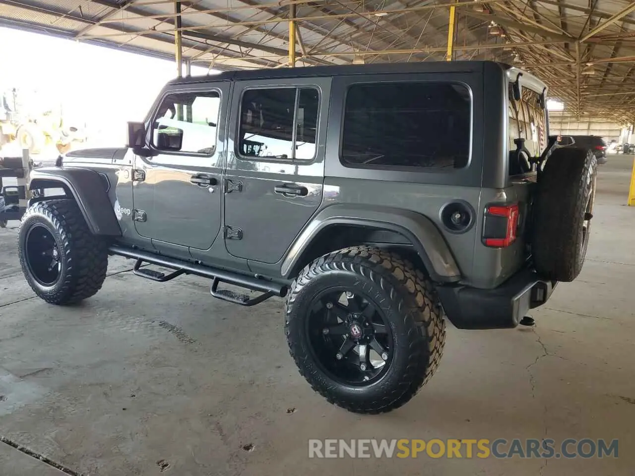 2 Photograph of a damaged car 1C4HJXDG0KW530386 JEEP WRANGLER 2019