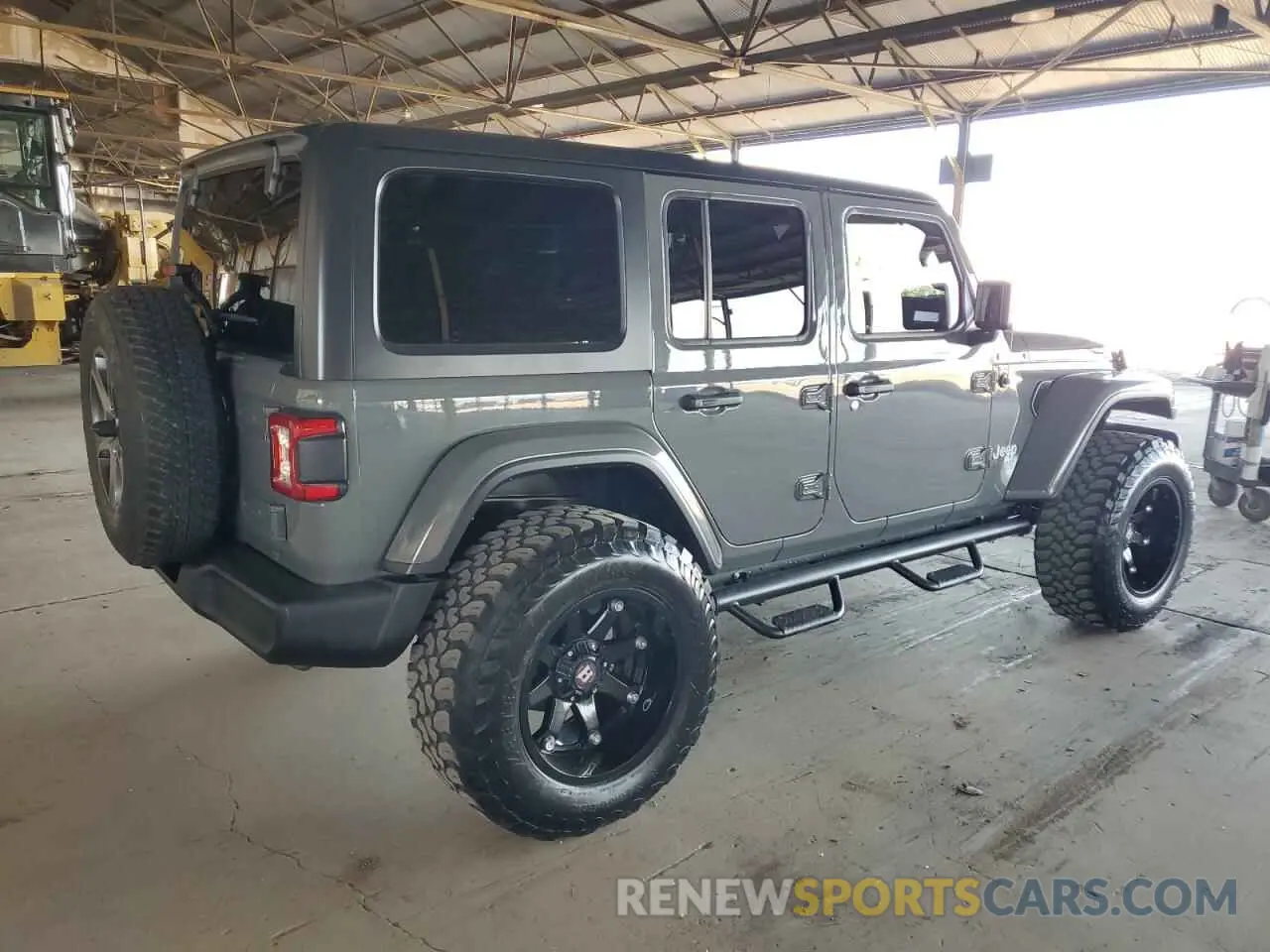 3 Photograph of a damaged car 1C4HJXDG0KW530386 JEEP WRANGLER 2019