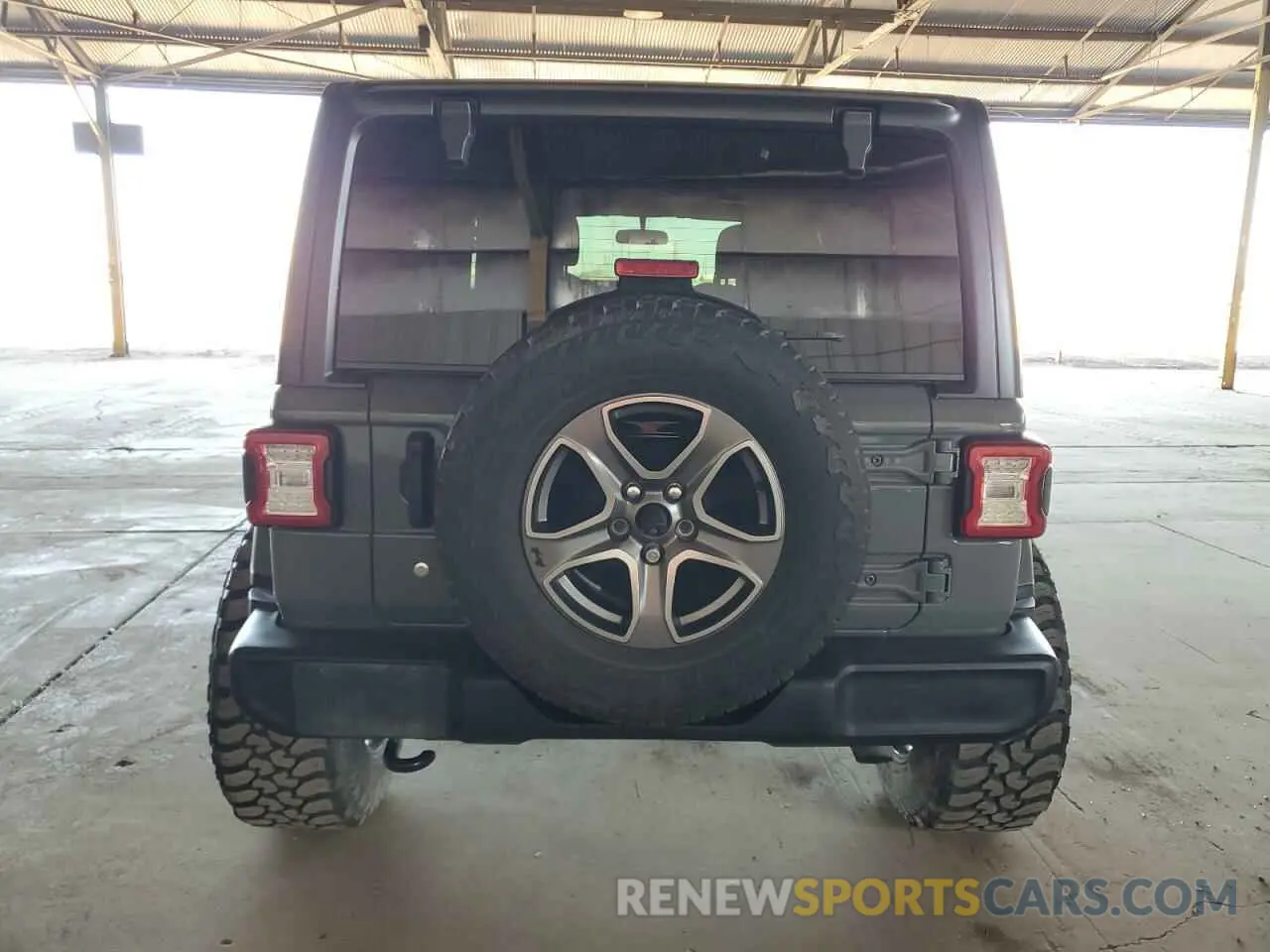 6 Photograph of a damaged car 1C4HJXDG0KW530386 JEEP WRANGLER 2019