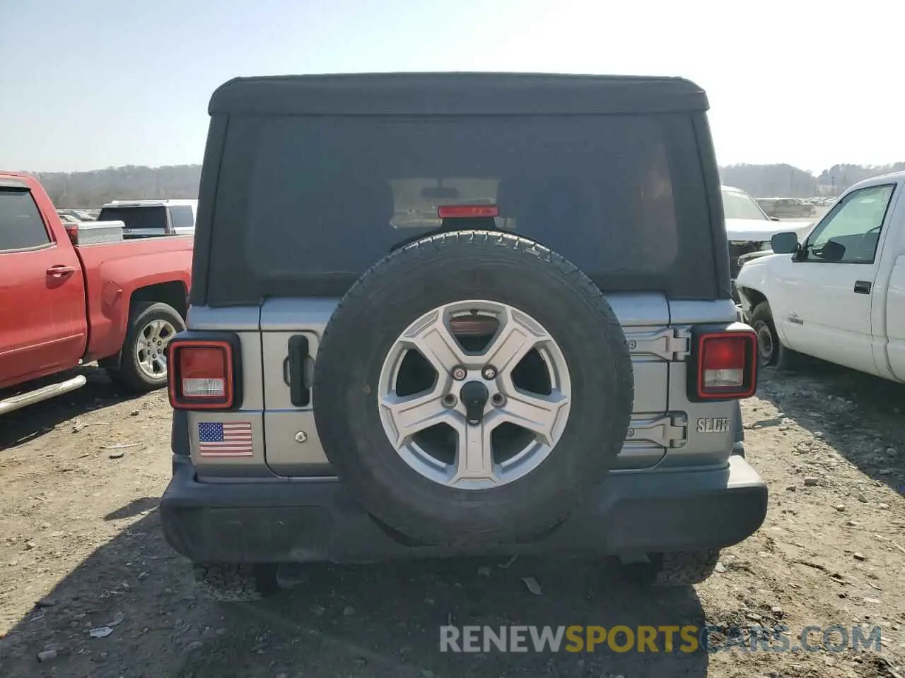 6 Photograph of a damaged car 1C4HJXDG0KW609203 JEEP WRANGLER 2019
