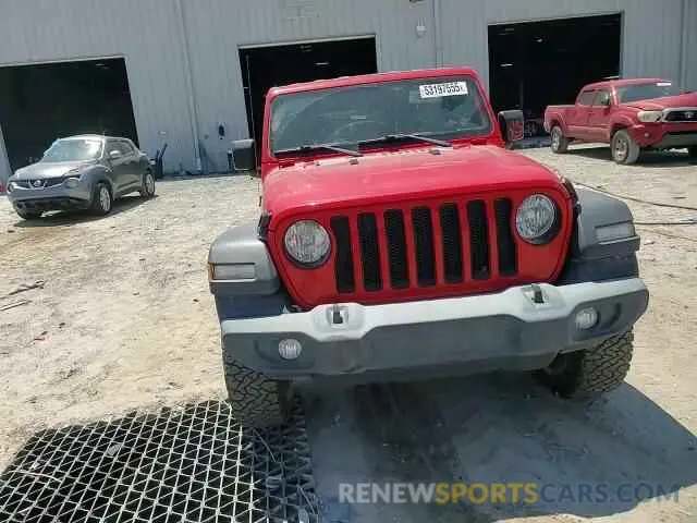 11 Photograph of a damaged car 1C4HJXDG0KW650818 JEEP WRANGLER 2019