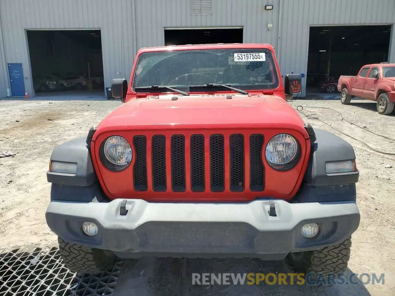 5 Photograph of a damaged car 1C4HJXDG0KW650818 JEEP WRANGLER 2019