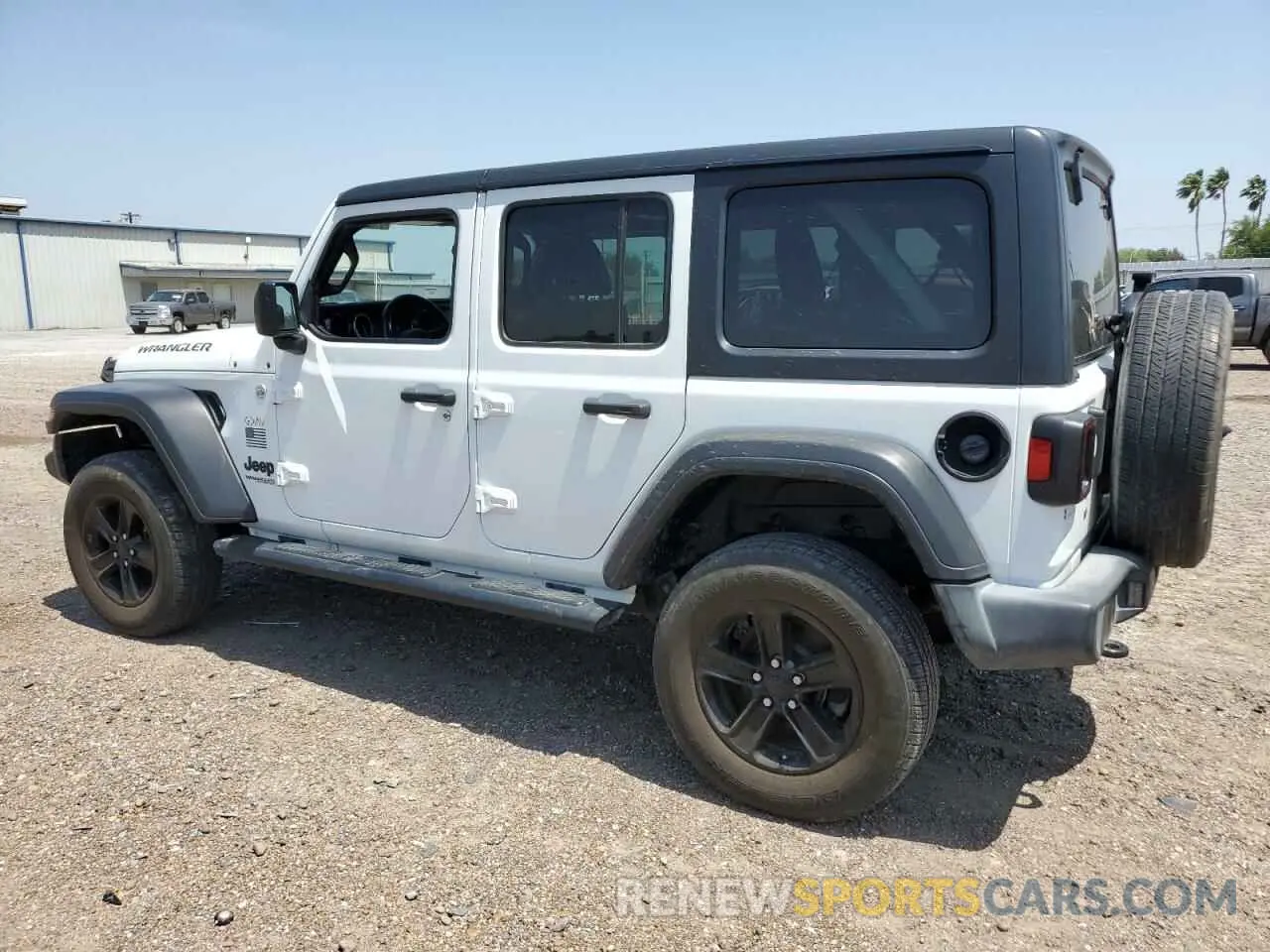 2 Photograph of a damaged car 1C4HJXDG0KW676318 JEEP WRANGLER 2019