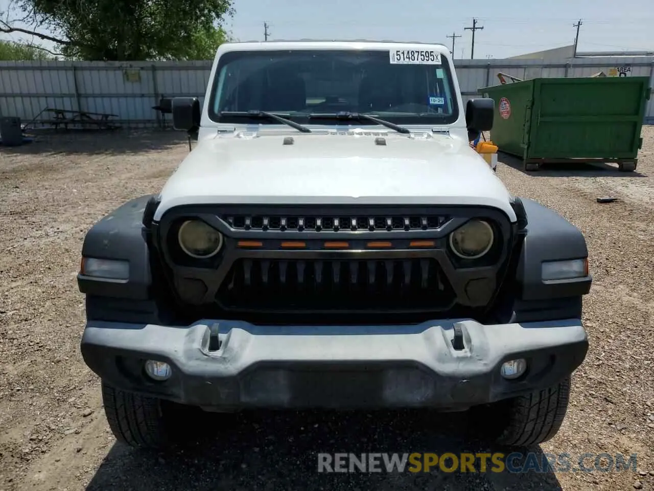 5 Photograph of a damaged car 1C4HJXDG0KW676318 JEEP WRANGLER 2019