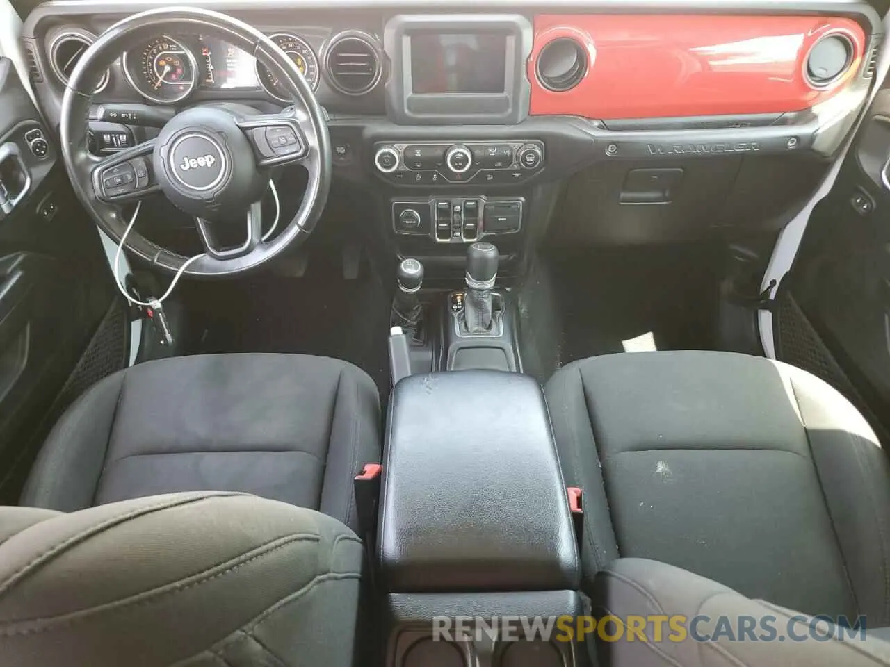 8 Photograph of a damaged car 1C4HJXDG0KW676318 JEEP WRANGLER 2019
