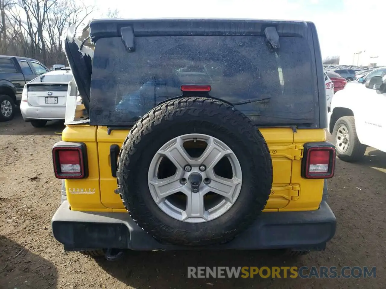 6 Photograph of a damaged car 1C4HJXDG1KW579578 JEEP WRANGLER 2019