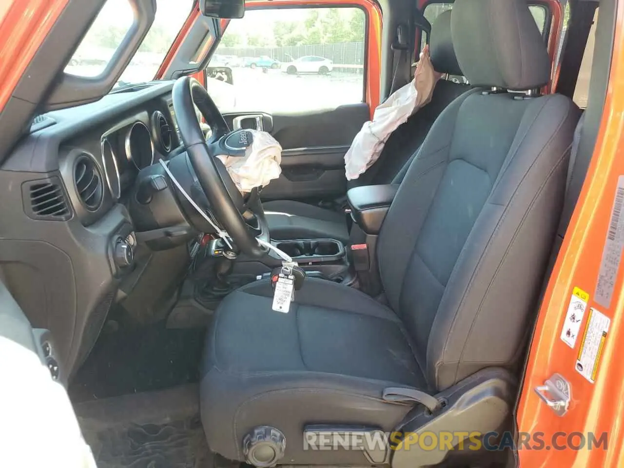 7 Photograph of a damaged car 1C4HJXDG2KW516005 JEEP WRANGLER 2019