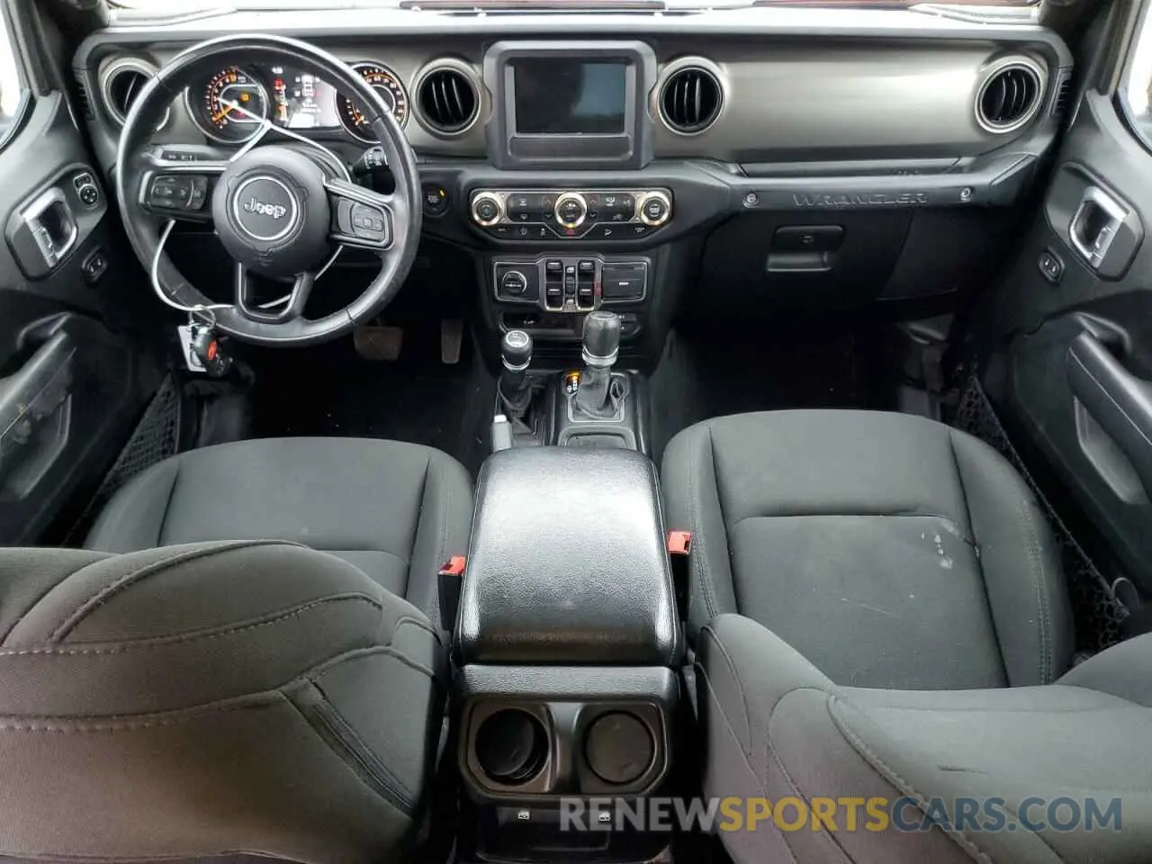 8 Photograph of a damaged car 1C4HJXDG6KW506285 JEEP WRANGLER 2019