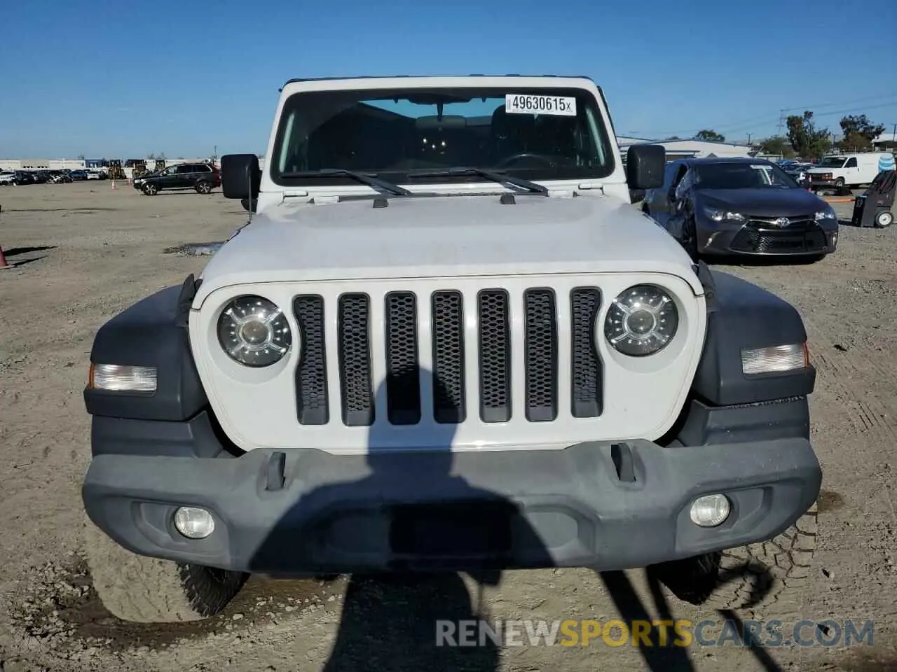 5 Photograph of a damaged car 1C4HJXDG6KW518629 JEEP WRANGLER 2019