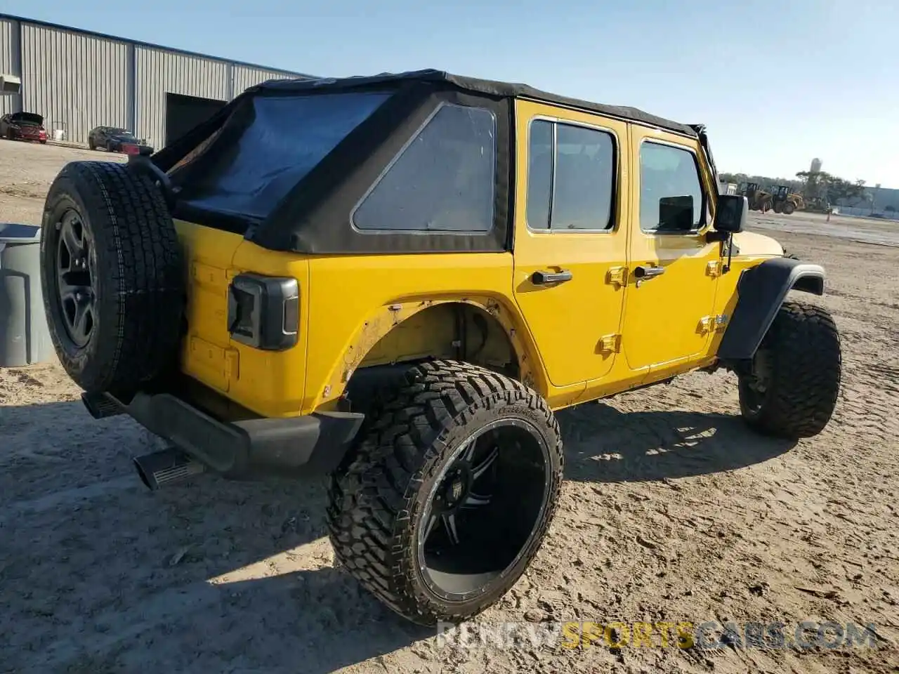 3 Photograph of a damaged car 1C4HJXDG6KW560203 JEEP WRANGLER 2019