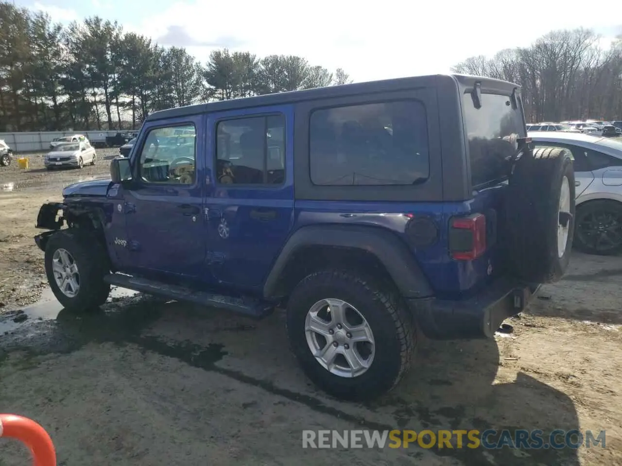 2 Photograph of a damaged car 1C4HJXDG6KW582301 JEEP WRANGLER 2019