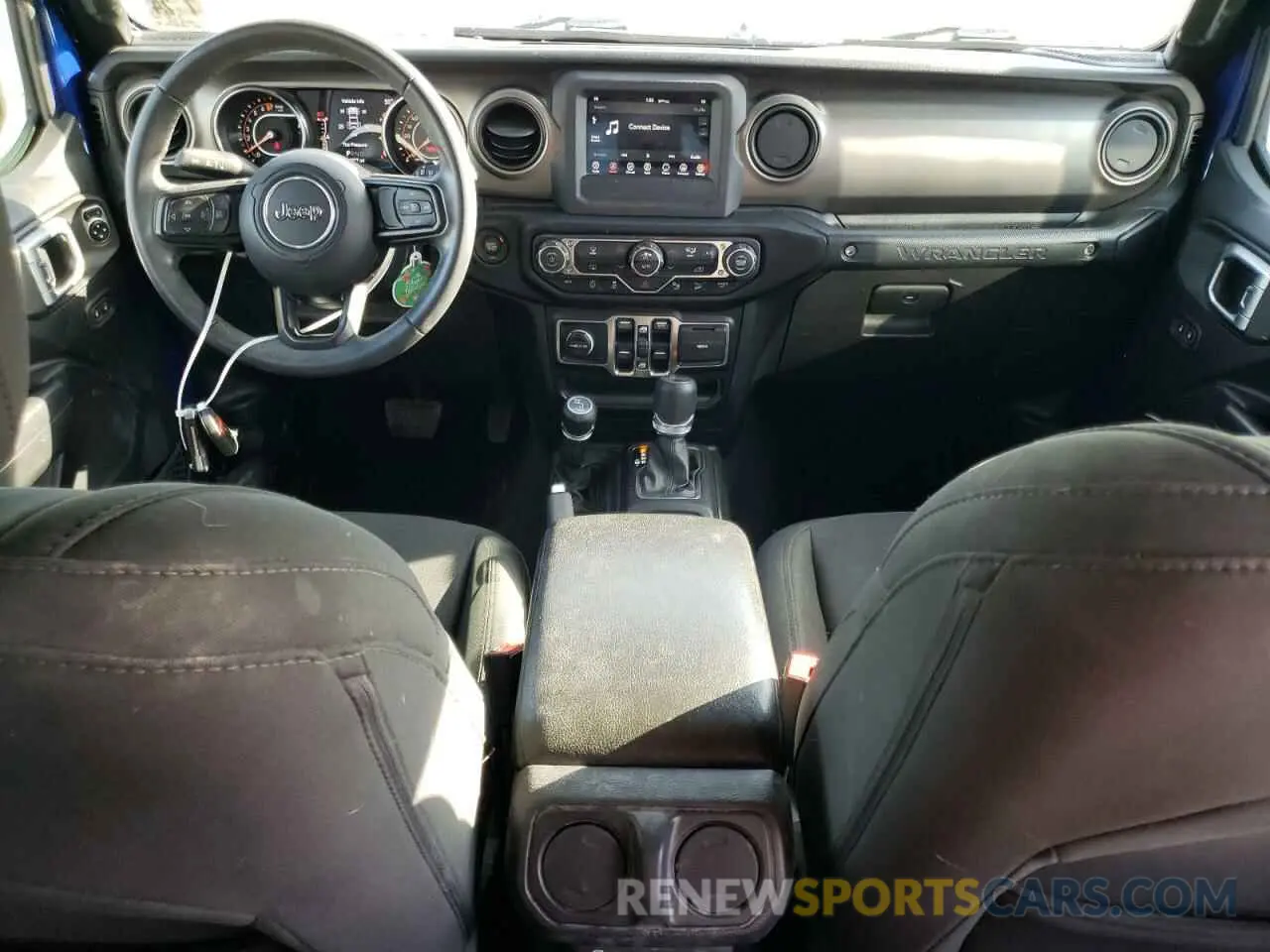 8 Photograph of a damaged car 1C4HJXDG6KW582301 JEEP WRANGLER 2019