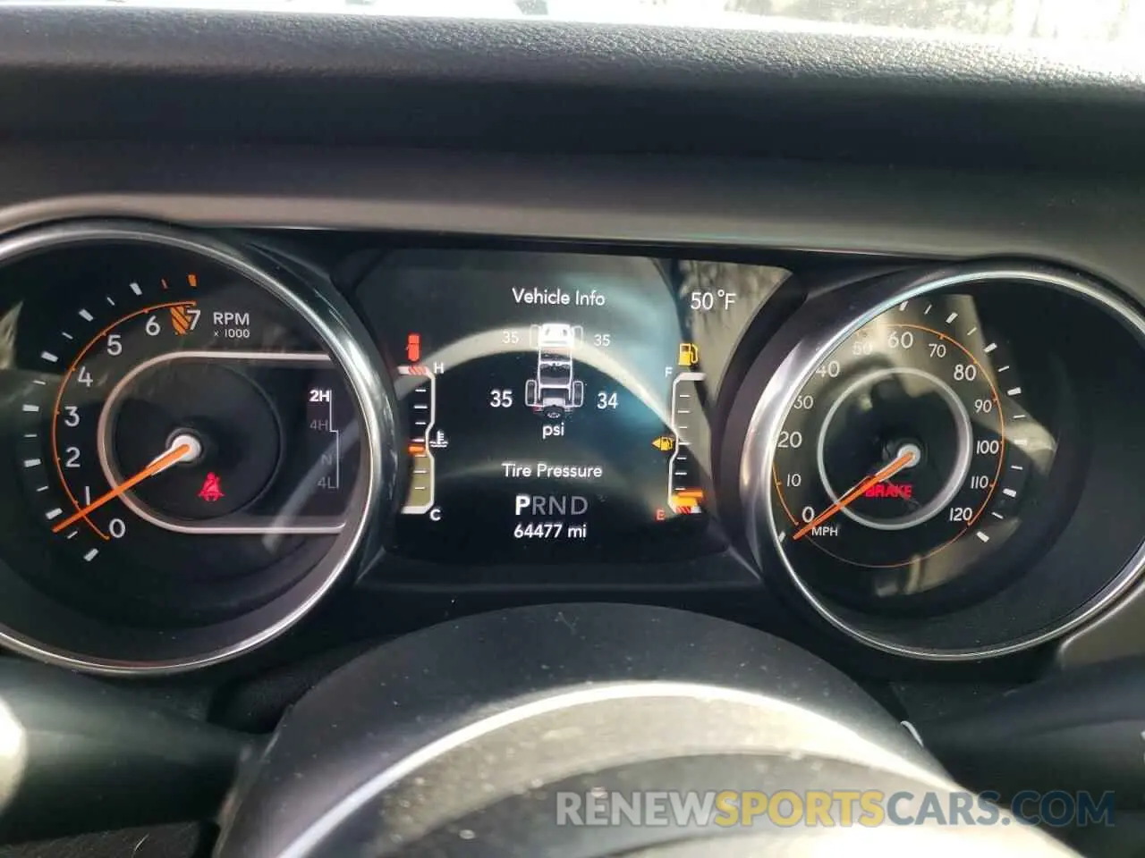 9 Photograph of a damaged car 1C4HJXDG6KW582301 JEEP WRANGLER 2019