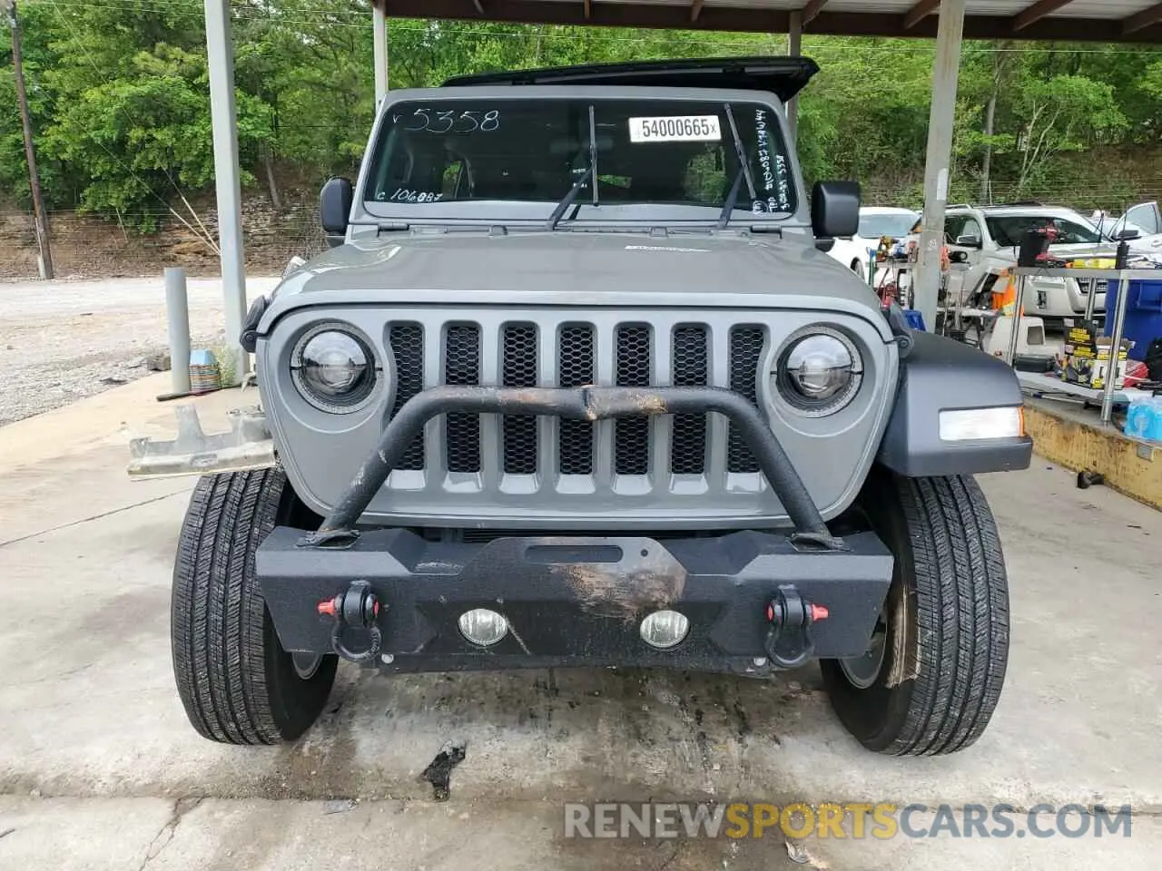 5 Photograph of a damaged car 1C4HJXDG6KW585358 JEEP WRANGLER 2019