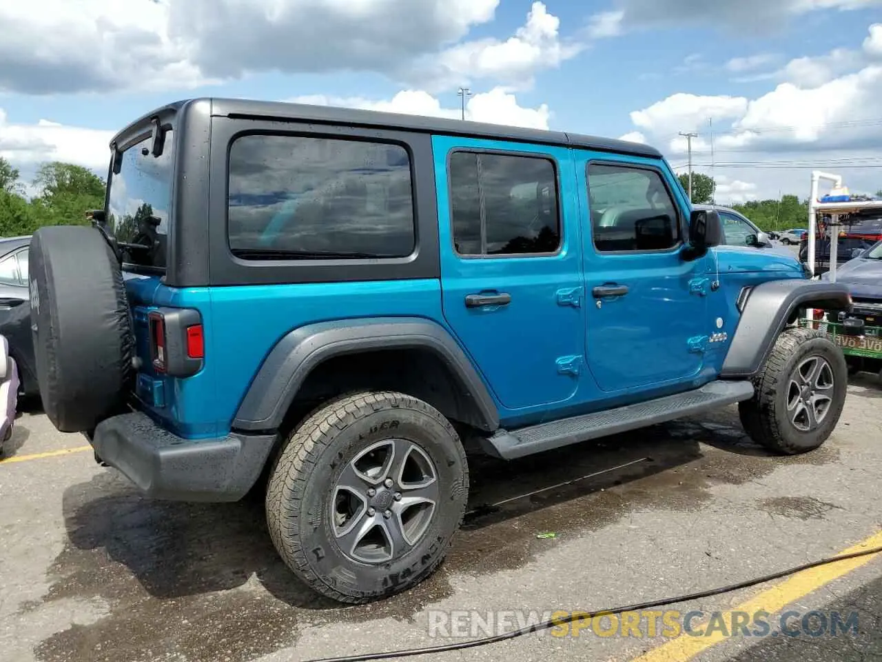 3 Photograph of a damaged car 1C4HJXDG6KW628516 JEEP WRANGLER 2019