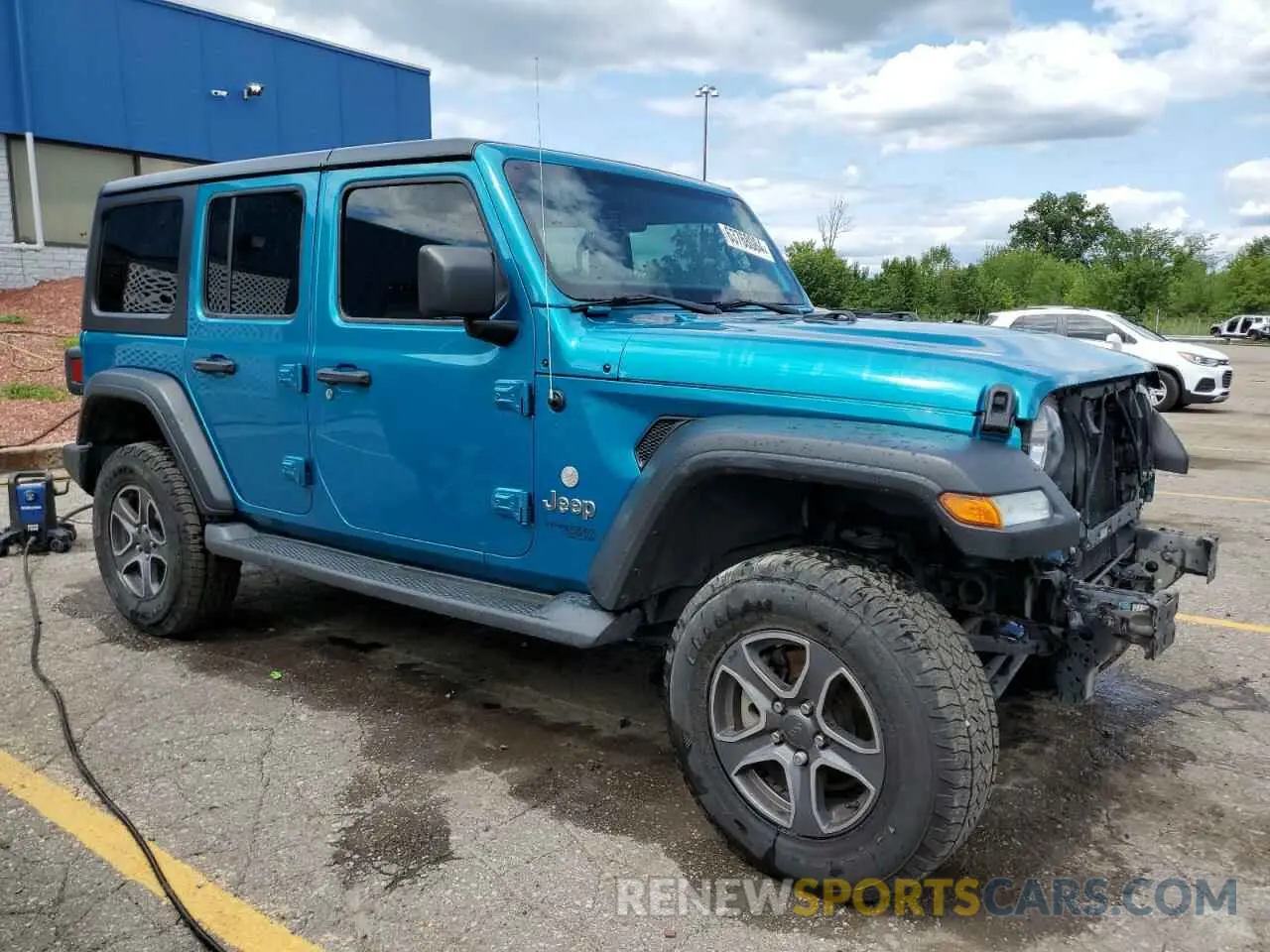 4 Photograph of a damaged car 1C4HJXDG6KW628516 JEEP WRANGLER 2019