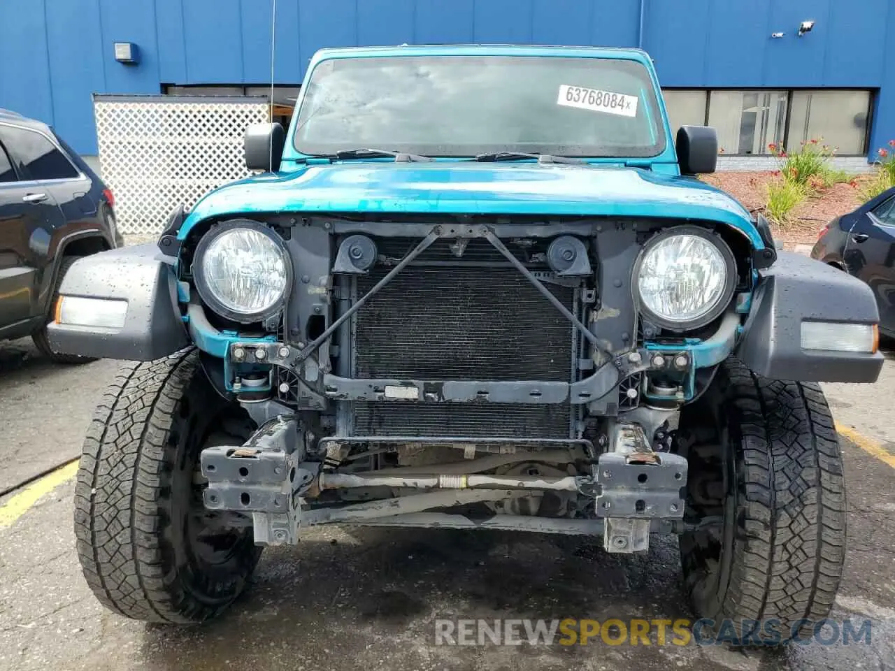 5 Photograph of a damaged car 1C4HJXDG6KW628516 JEEP WRANGLER 2019