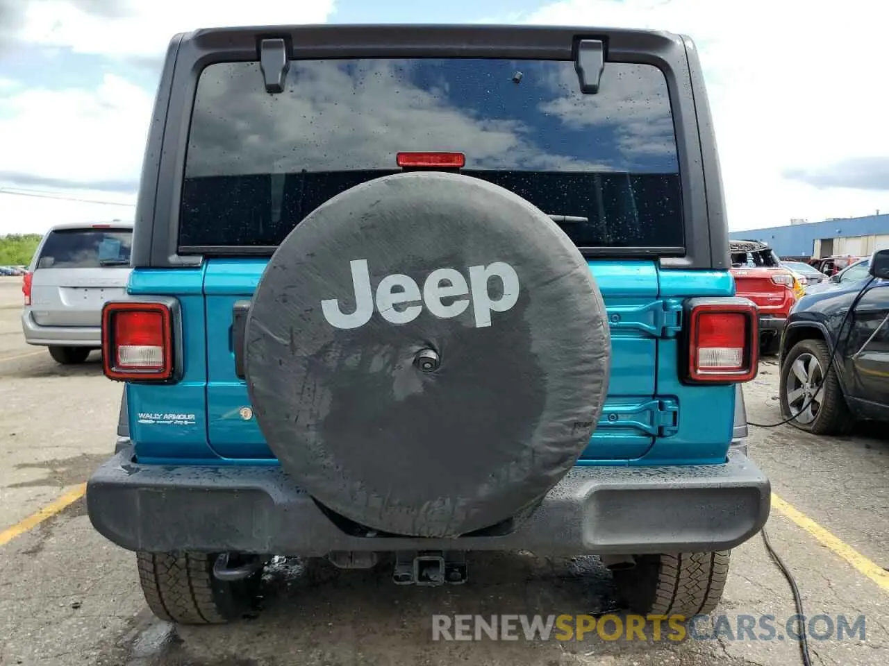 6 Photograph of a damaged car 1C4HJXDG6KW628516 JEEP WRANGLER 2019