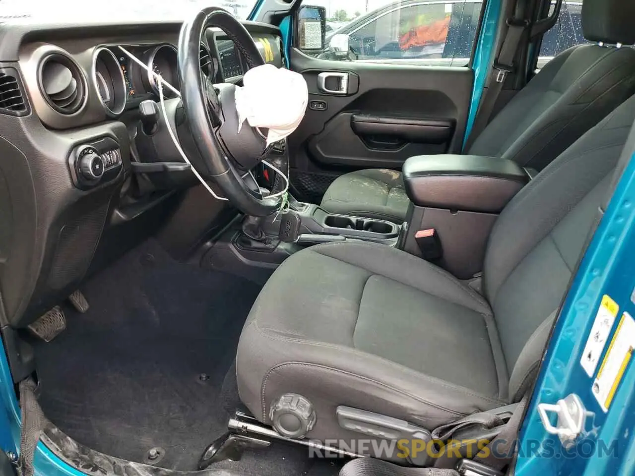 7 Photograph of a damaged car 1C4HJXDG6KW628516 JEEP WRANGLER 2019