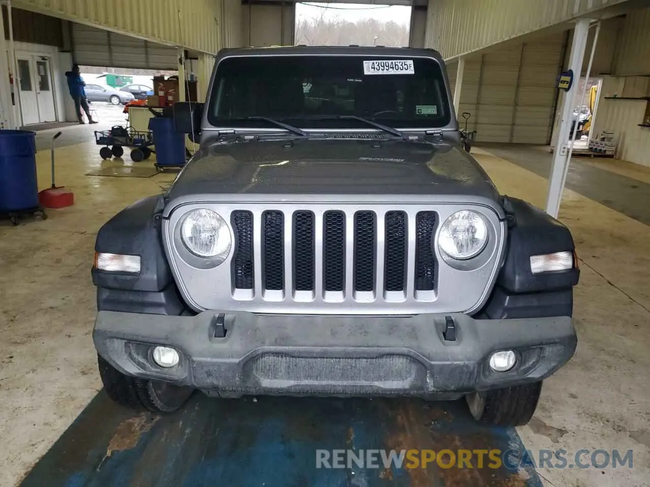 5 Photograph of a damaged car 1C4HJXDG7KW536265 JEEP WRANGLER 2019