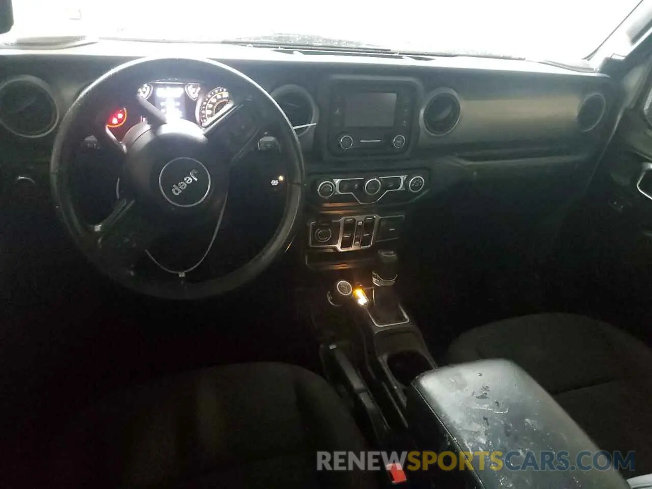 8 Photograph of a damaged car 1C4HJXDG7KW536265 JEEP WRANGLER 2019