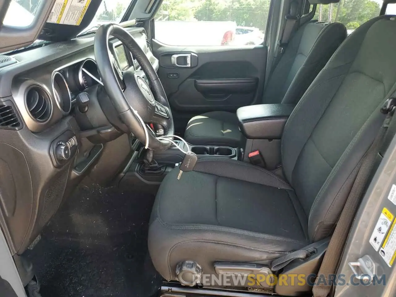 7 Photograph of a damaged car 1C4HJXDG7KW603821 JEEP WRANGLER 2019
