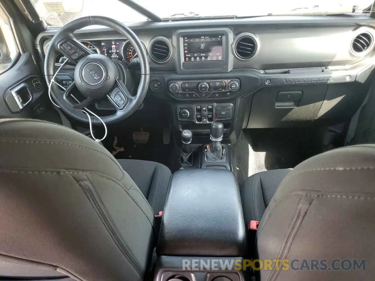 8 Photograph of a damaged car 1C4HJXDG7KW603821 JEEP WRANGLER 2019