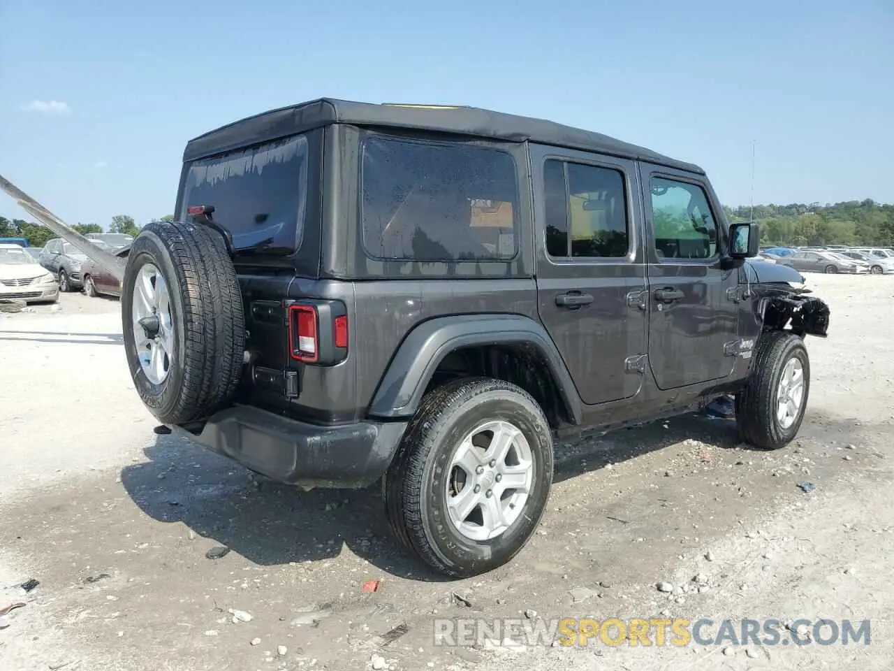 3 Photograph of a damaged car 1C4HJXDG8KW577553 JEEP WRANGLER 2019